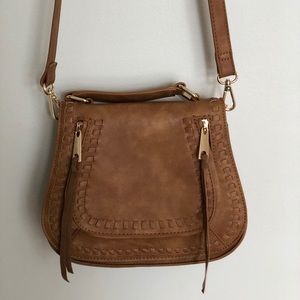 Brown crossbody purse